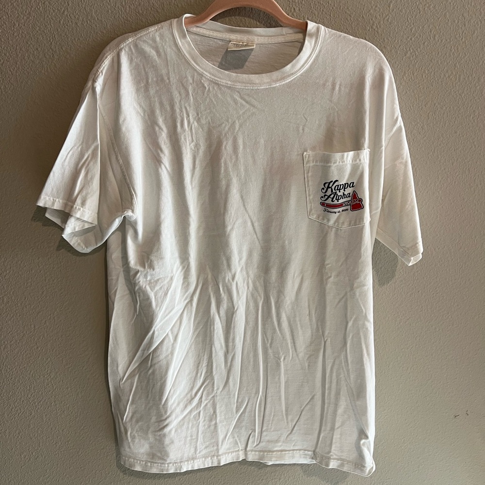 White Men's Kappa Alpha Shirt